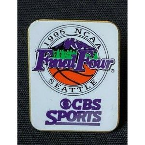 1995 NCAA Final Four CBS Sports Pin - Purple